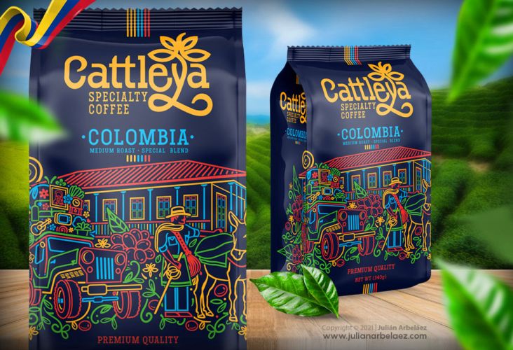 diseño de empaque de_cafe