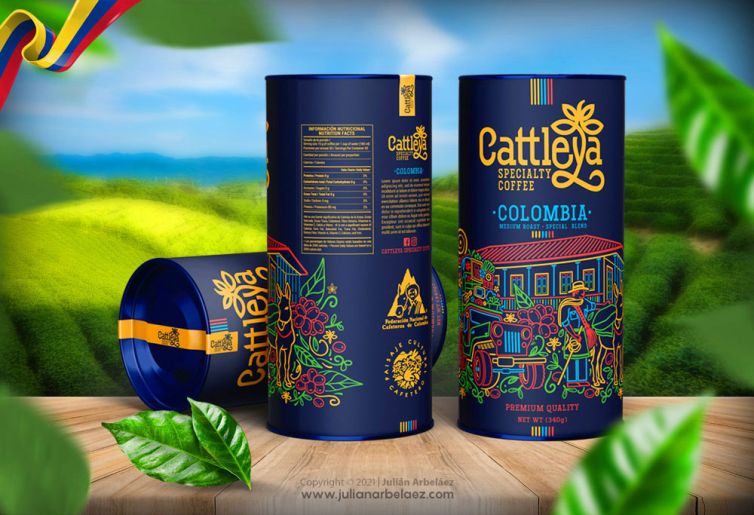 diseño de empaque de_cafe