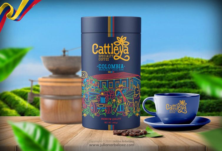diseño de empaque de_cafe