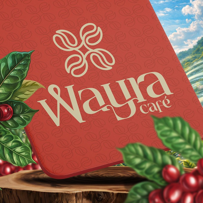 Branding Empaque Wayra Café