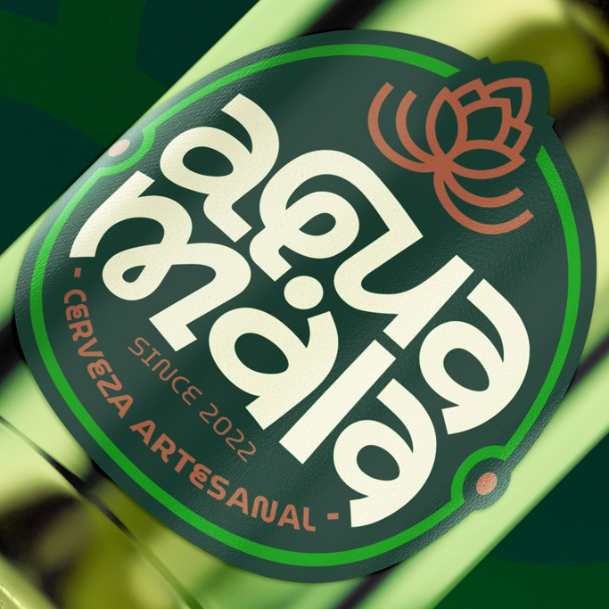 Branding Cerveza Agua Mala